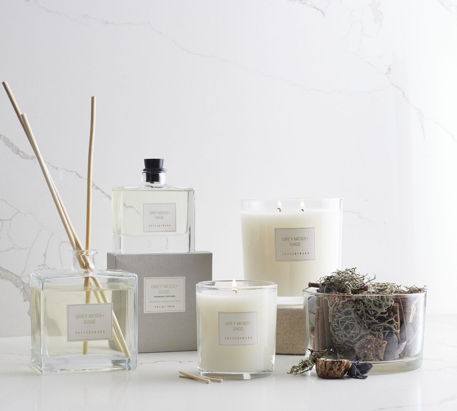 Grey Moss Scent collection