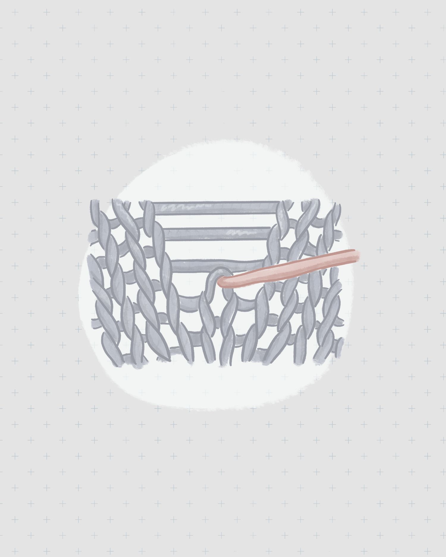 how to pick up a dropped stitch in knitting