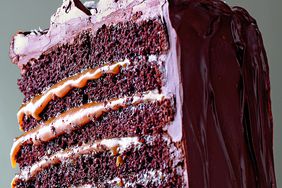 Salted-Caramel Six-Layer Chocolate Cake