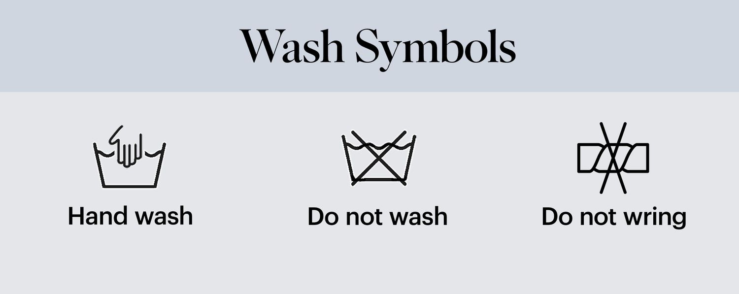 Washing Symbols
