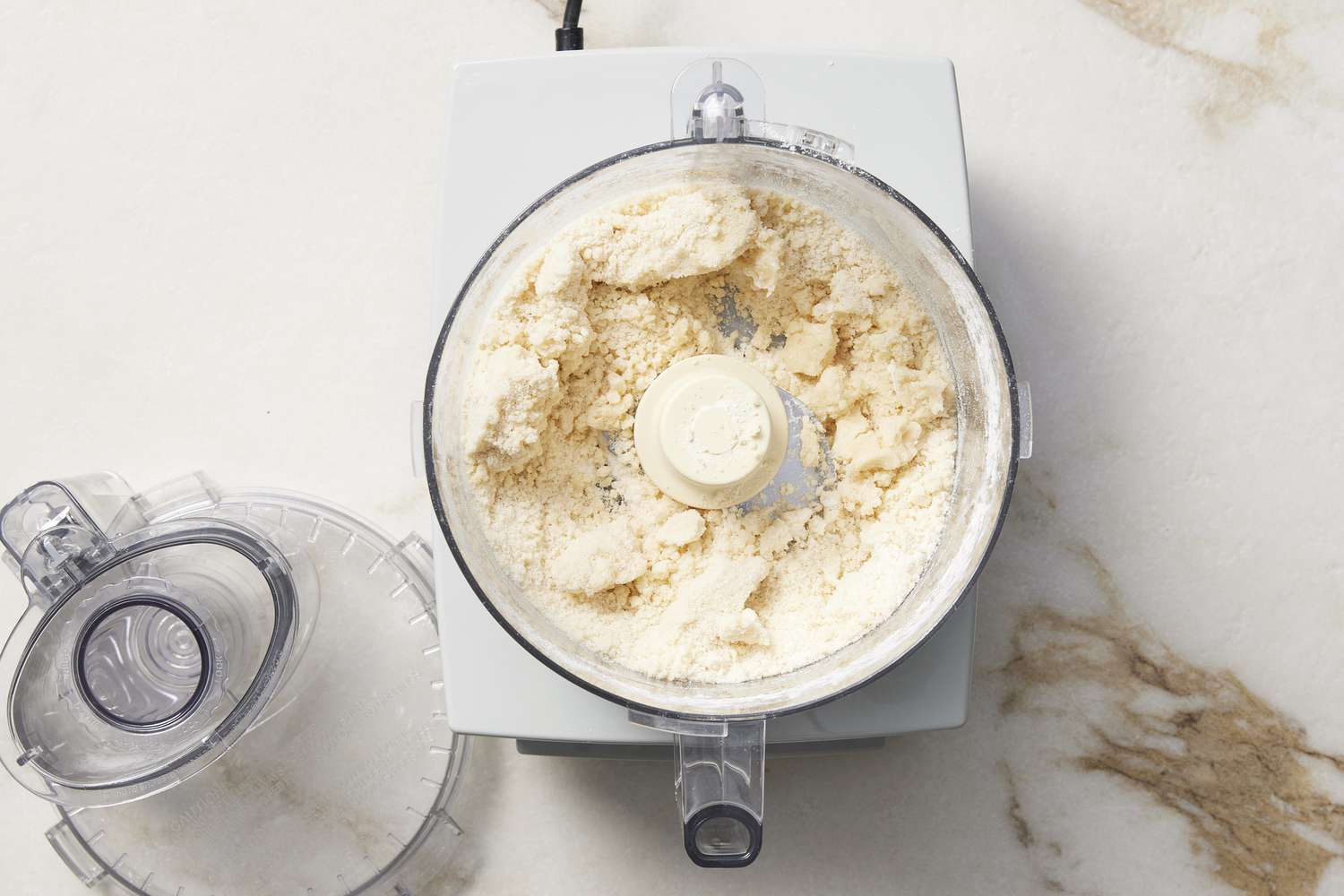 Crust in food processor 