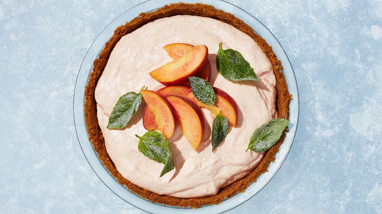 peach chiffon pie