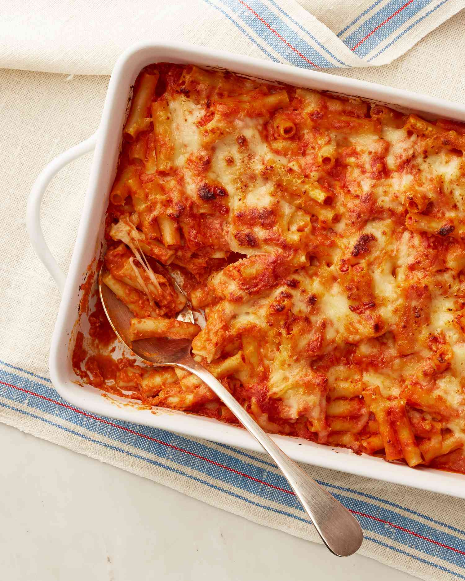 creamy baked ziti