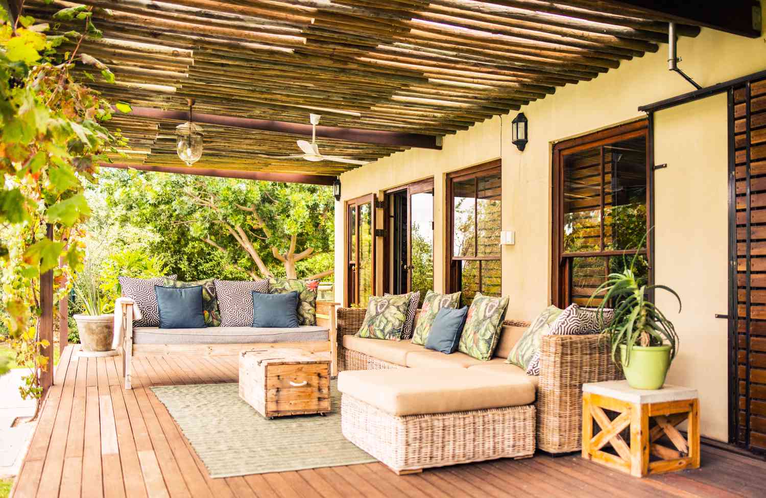 Tropical porch