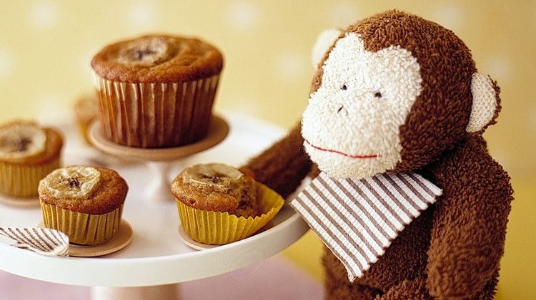 muffins monkey stuffed annimal