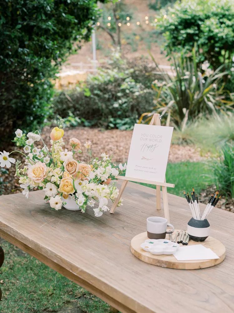 Wedding Guest Book Idea