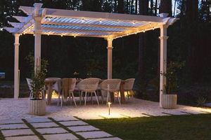 pergola lighting