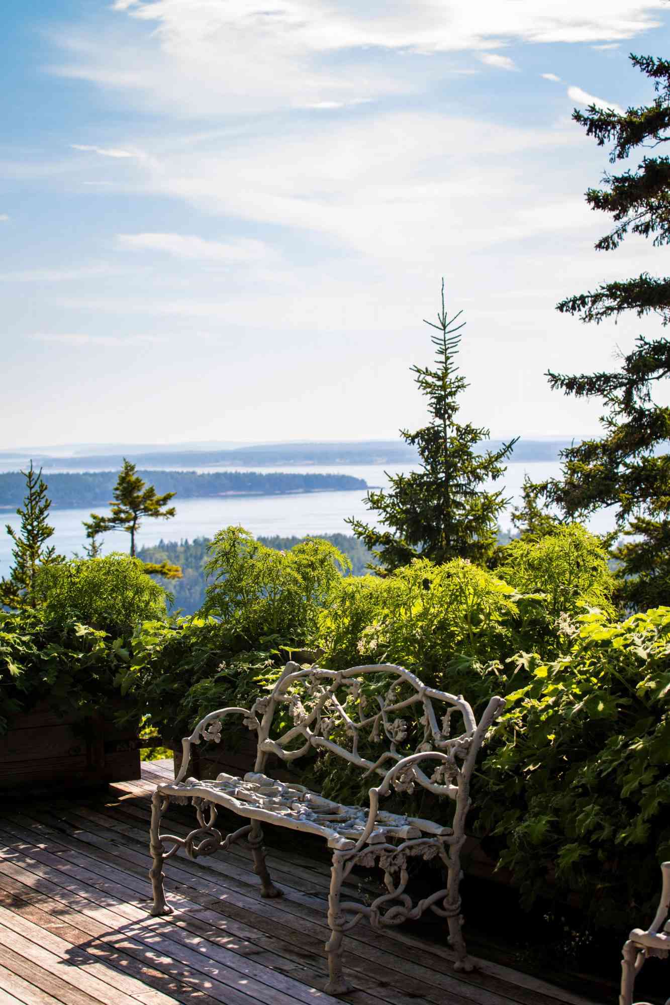 the view of Seal Harbor at Skylands