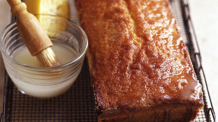glazed lemon pound cake