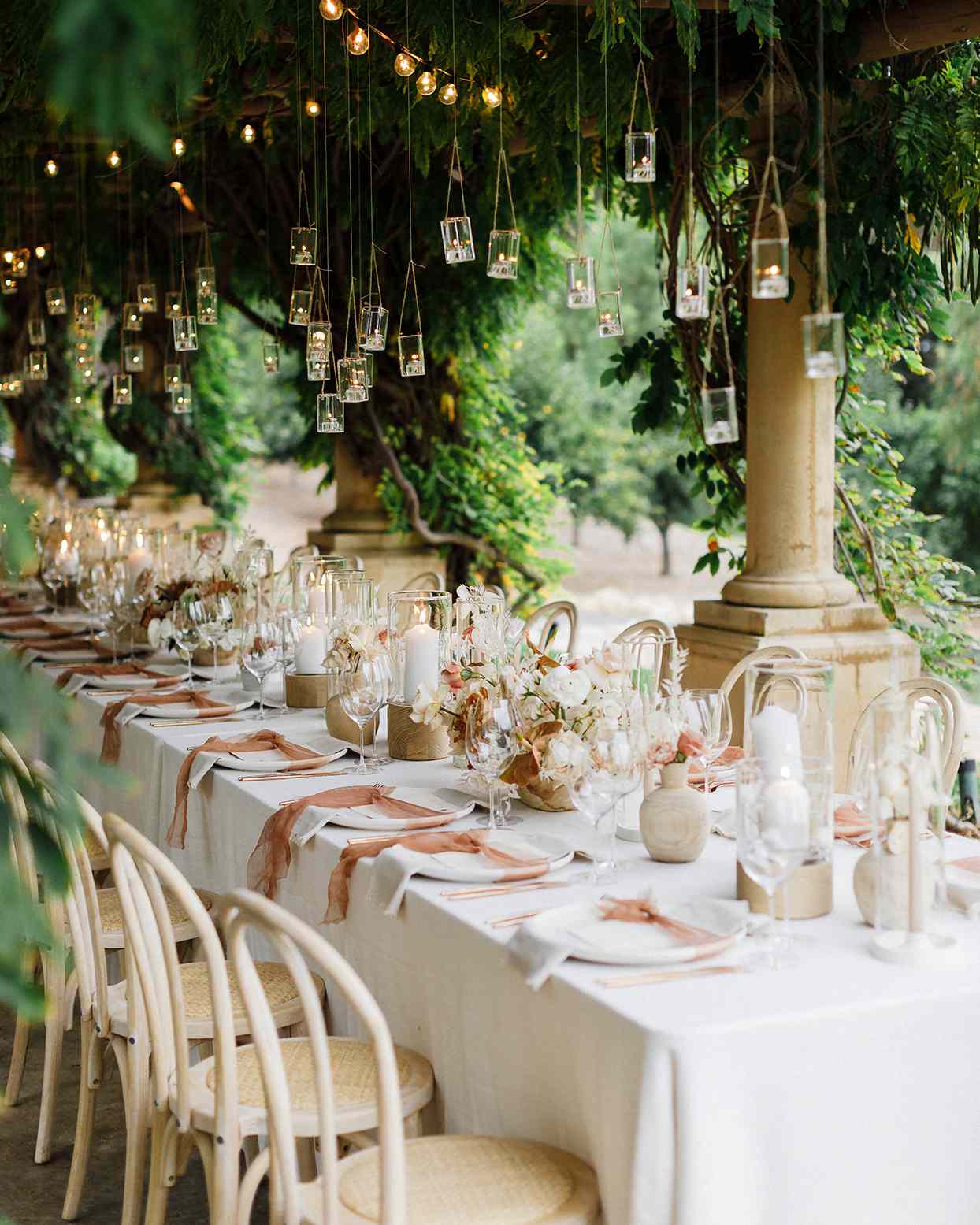 sam jack rehearsal dinner table