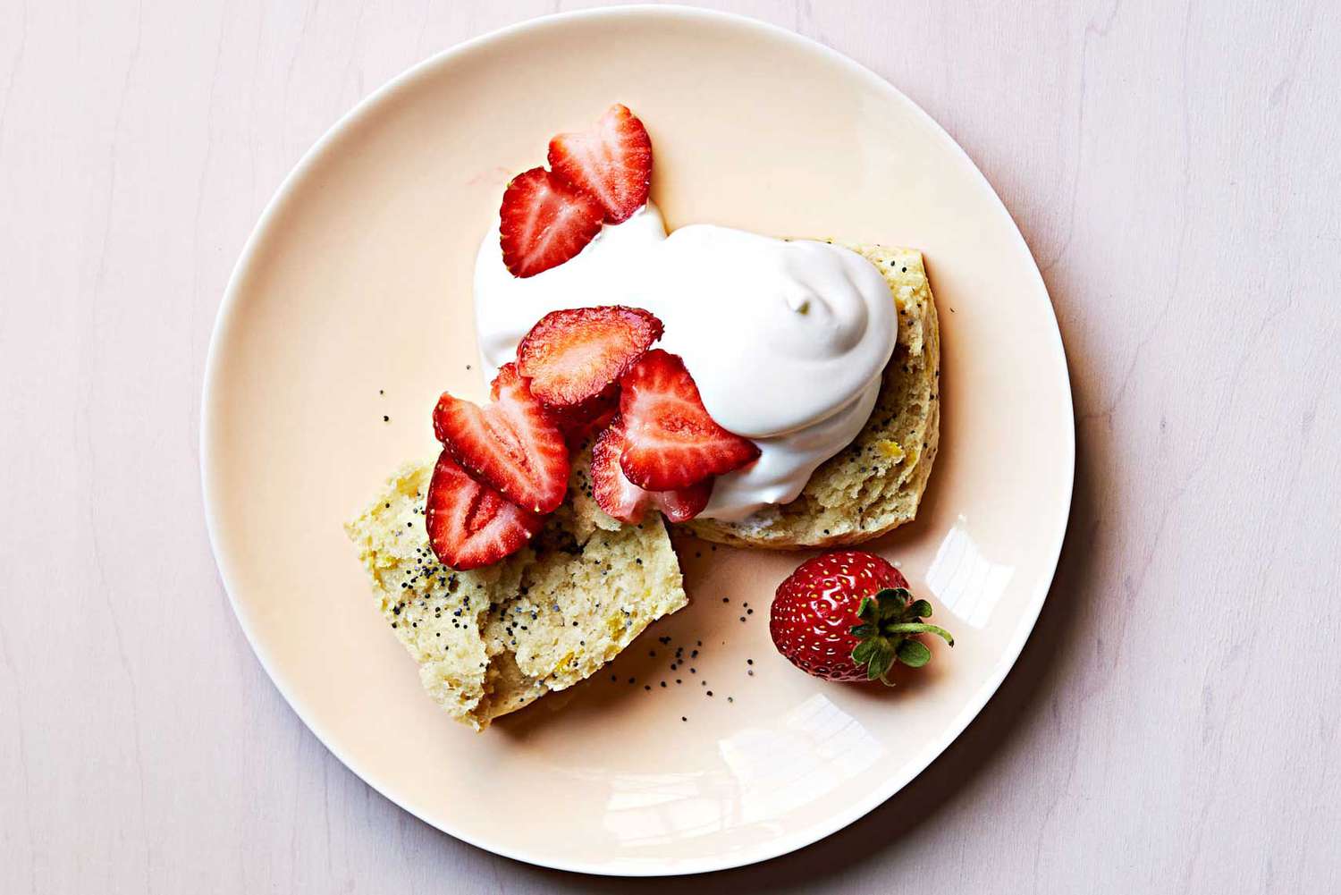 lemon poppy seed biscuits