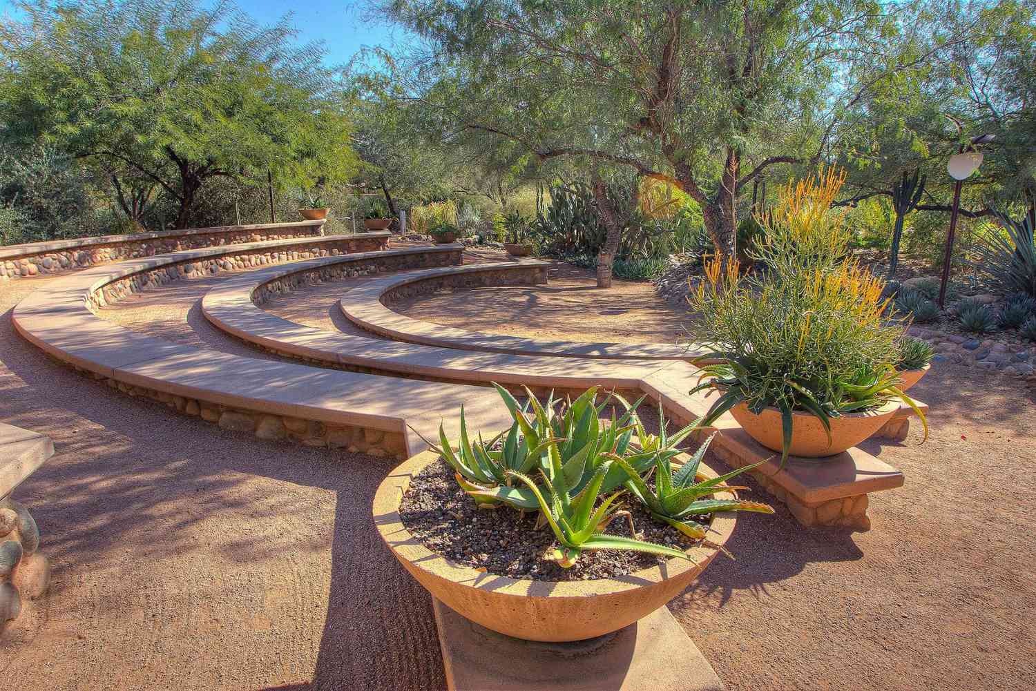 outdoor ceremony space