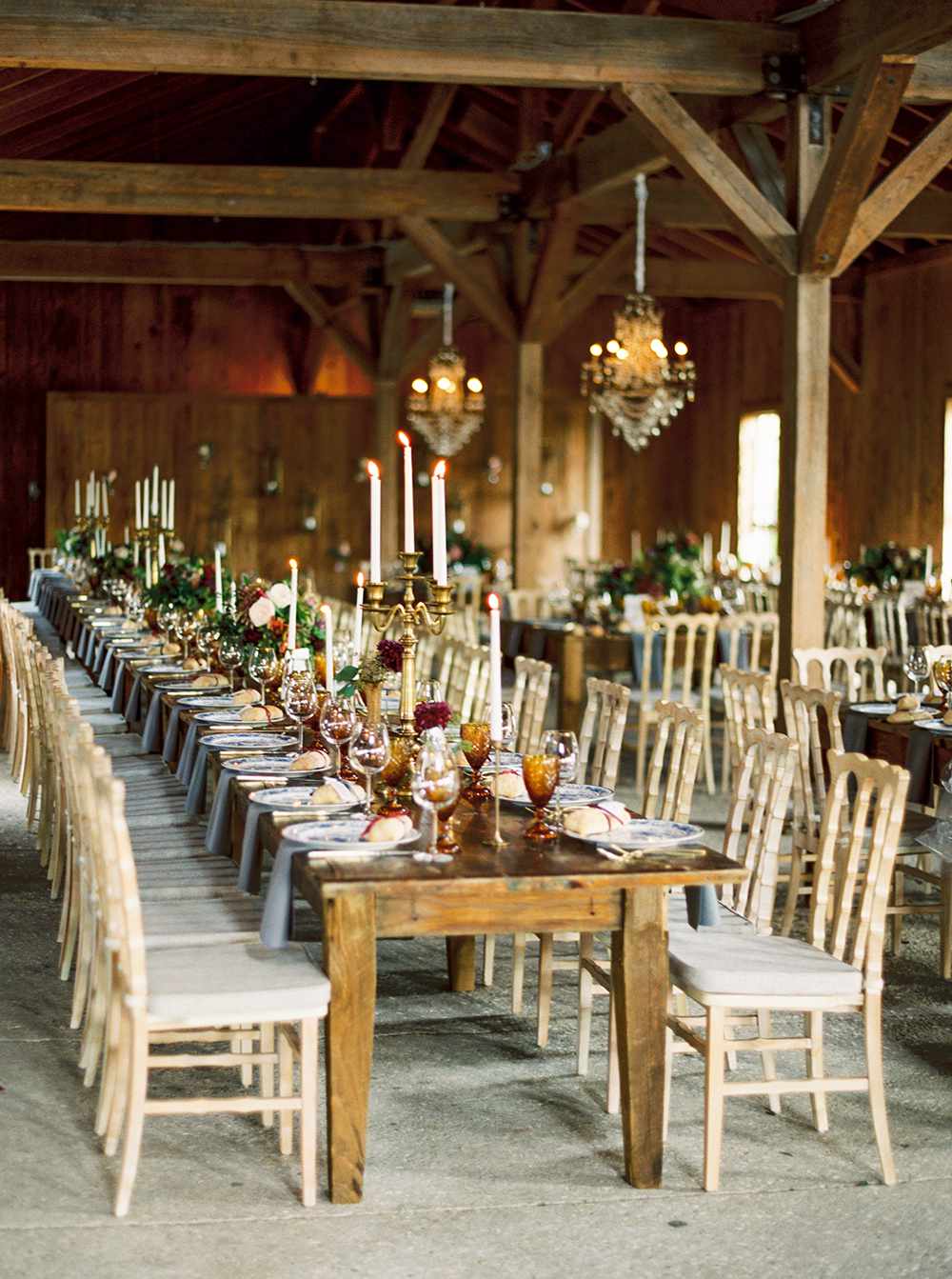 Peach, Green, and Gold Tablescape