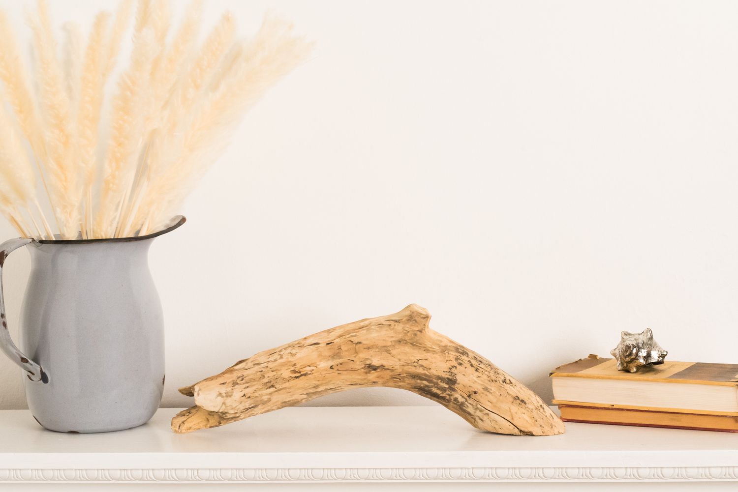 Table centerpiece made from natural driftwood