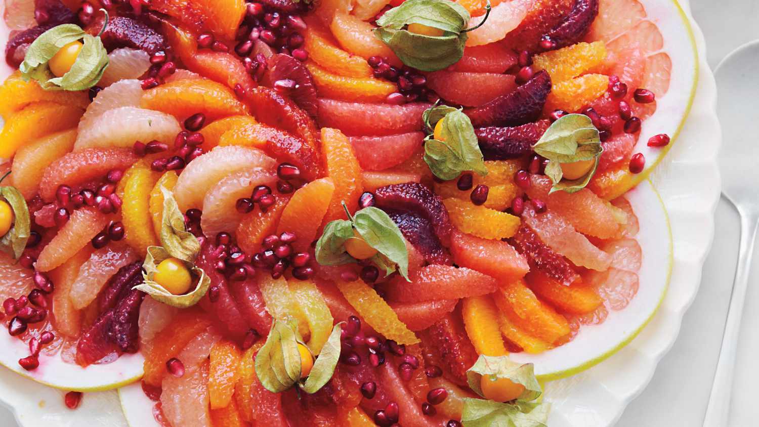 Citrus Salad with Pomegranate Seeds