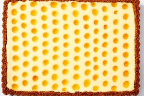 apricot cheesecake tart martha bakes patterned