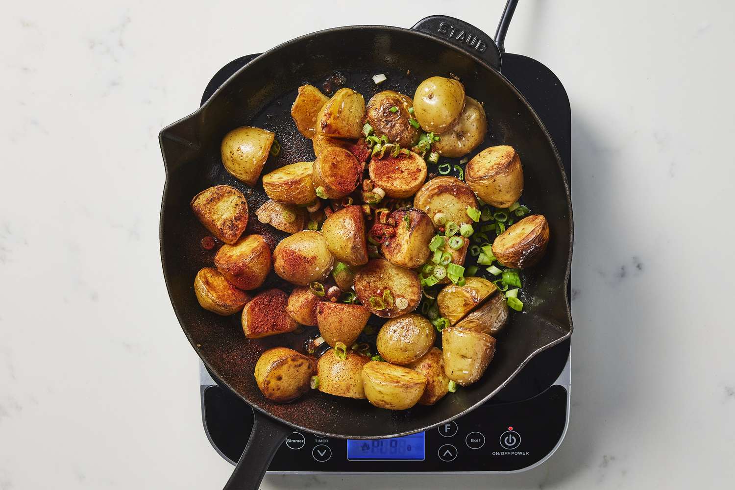 Sauteeed skillet paprika potatoes