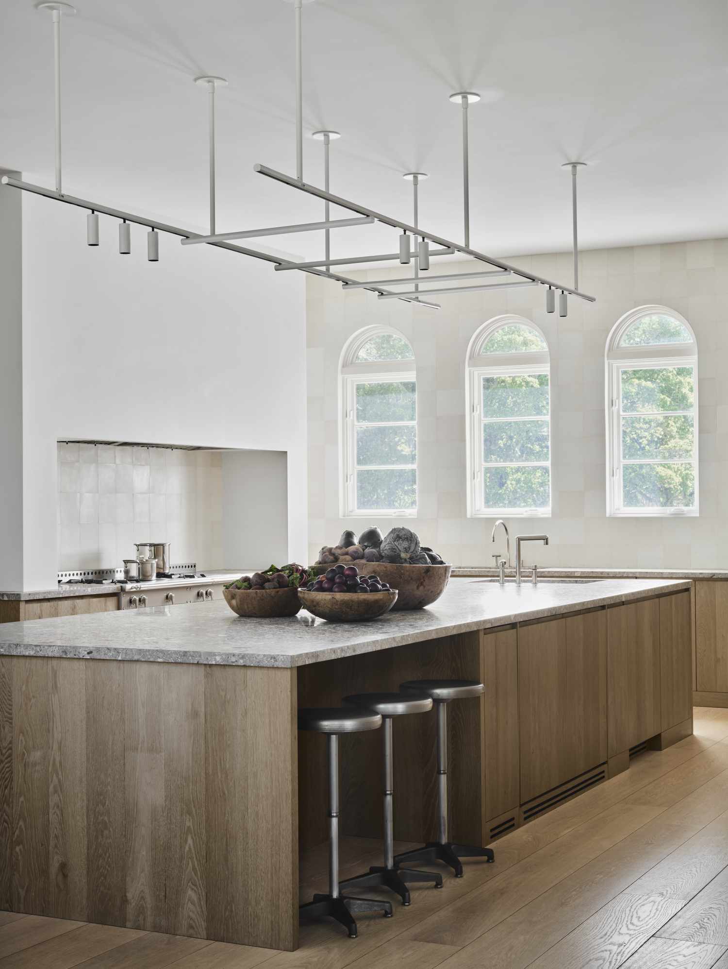 spacious urban kitchen