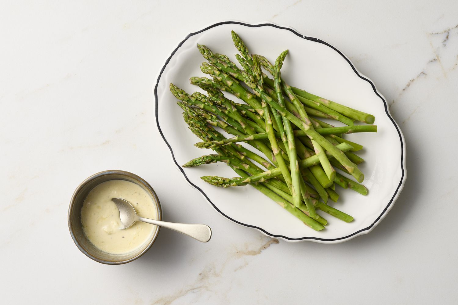 Creamy Mustard Sauce for Asparagus