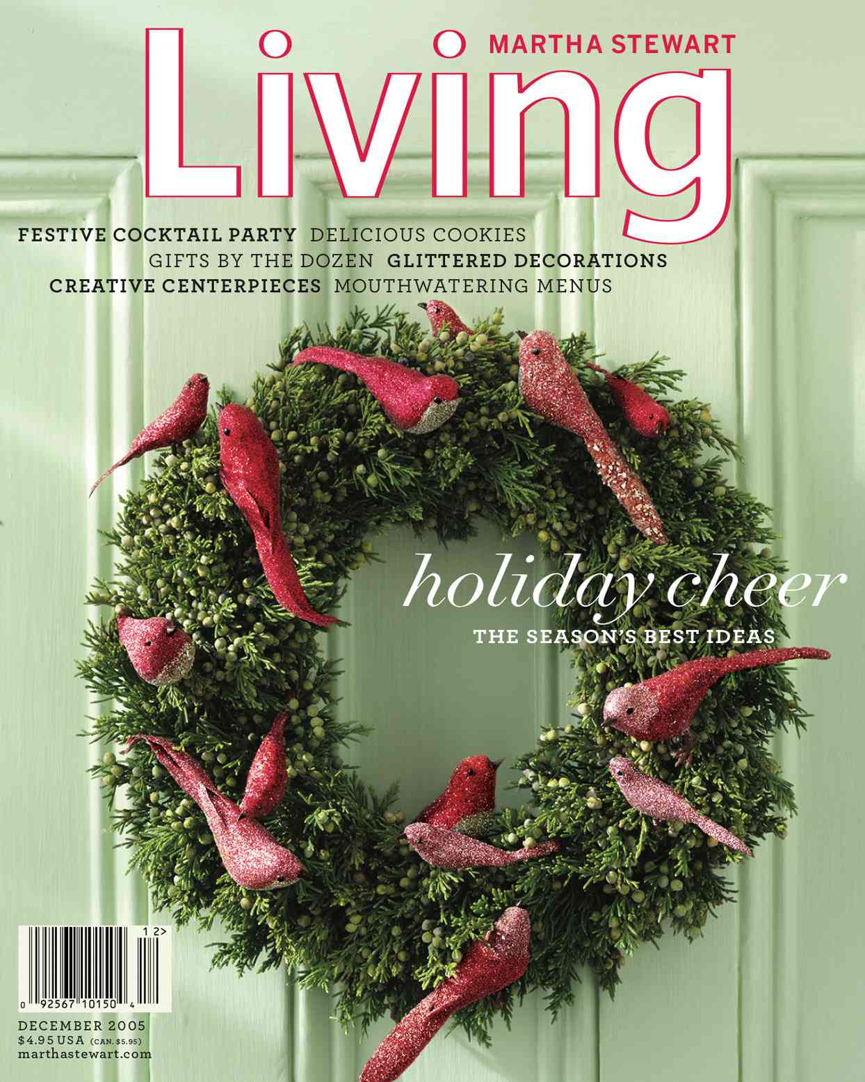 decorvow Living December 2005 Cover