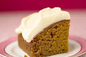 Pumpkin Spice Cake With Honey Frosting