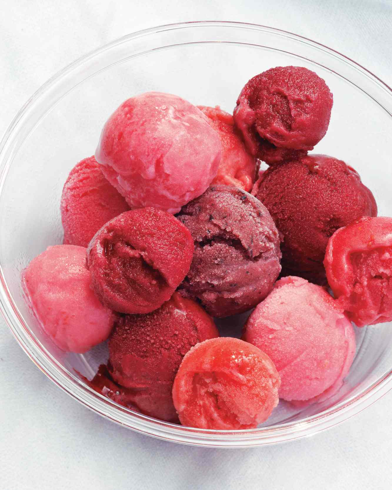 berry sorbets