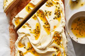 banana sheet cake with passion-fruit frosting recipe
