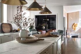 natural elements kitchen decor idea