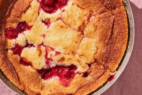 Sour-cherry Cobbler