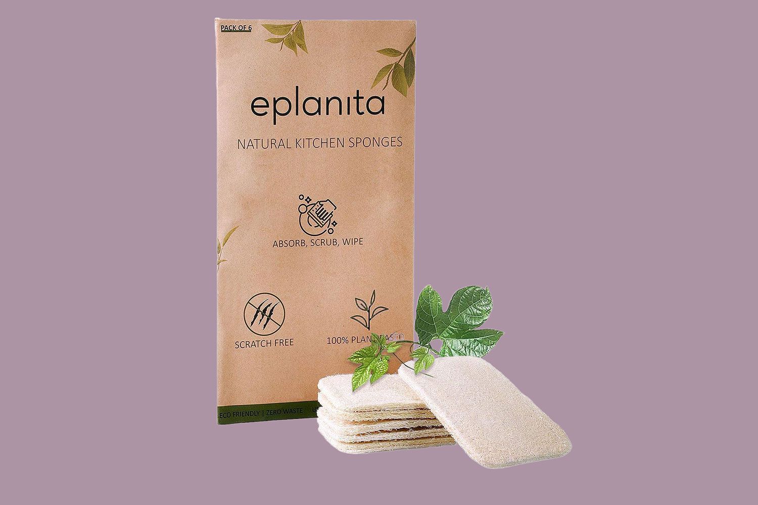 Eplanita Natural Kitchen Sponges