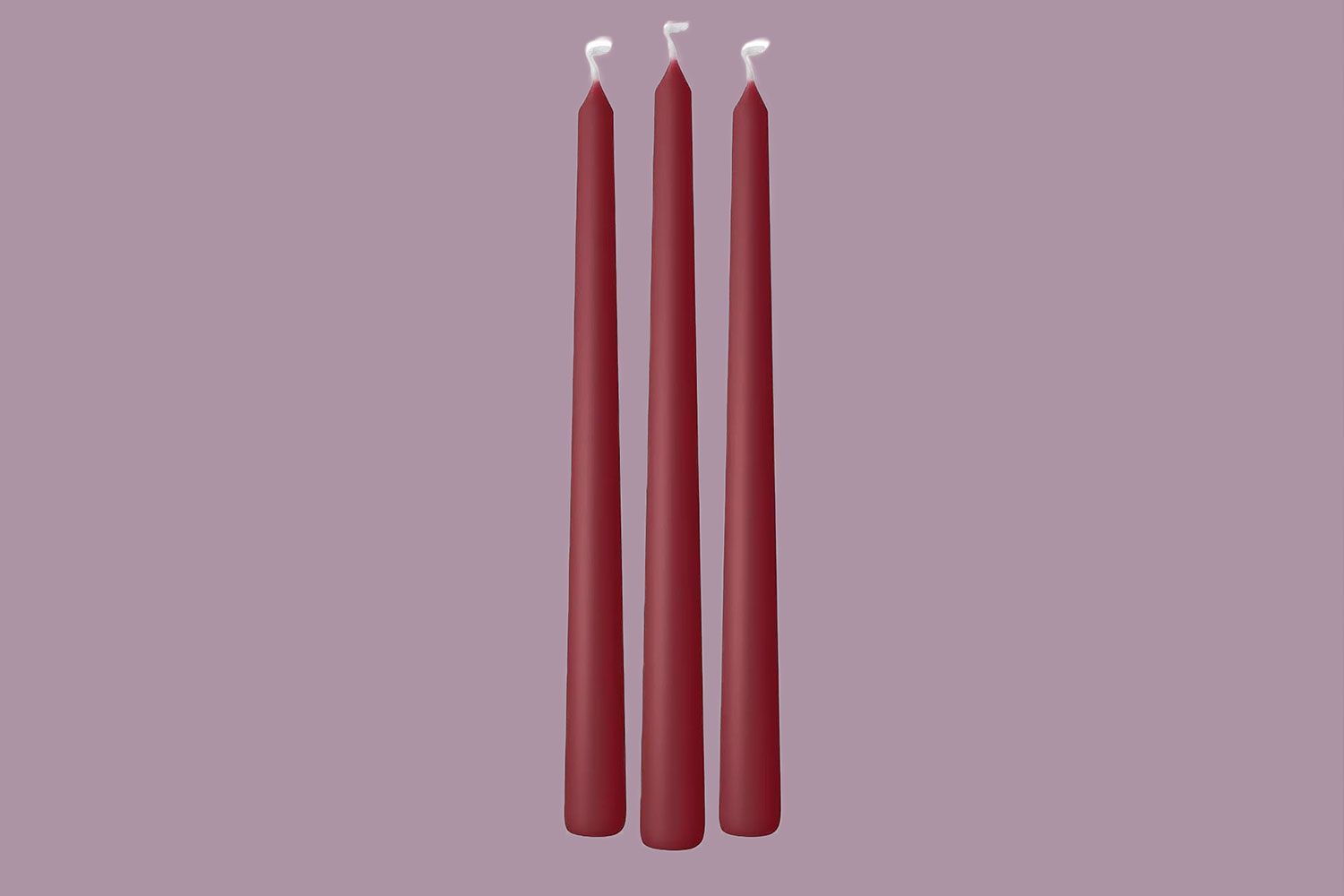 Dripless taper candles