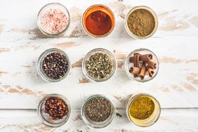 Bowls of spices