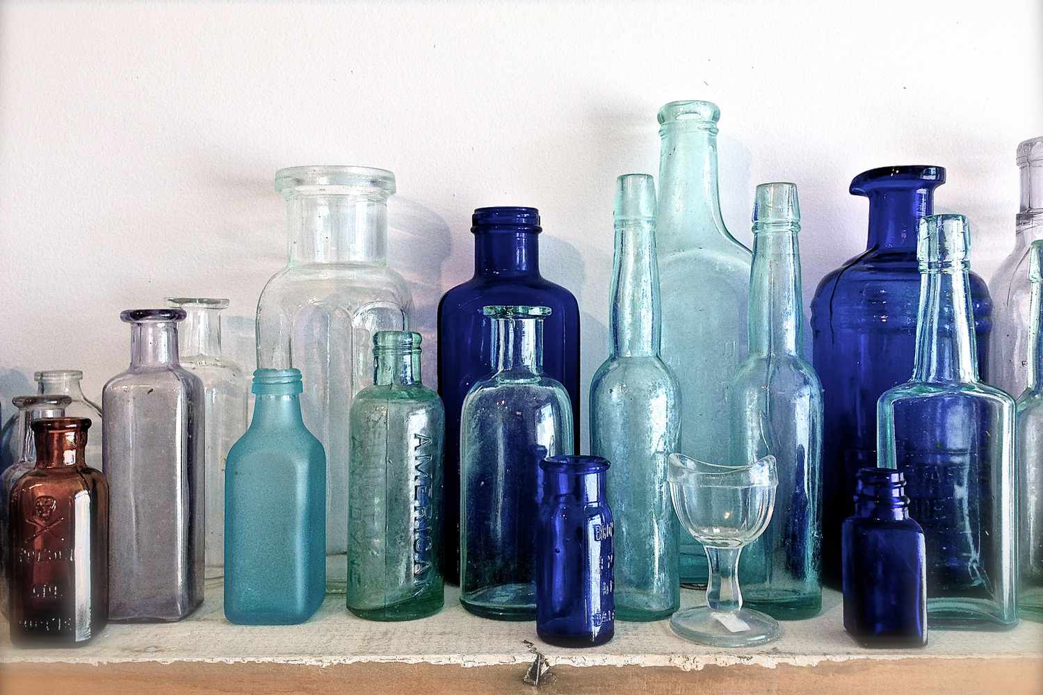 Glass bottles