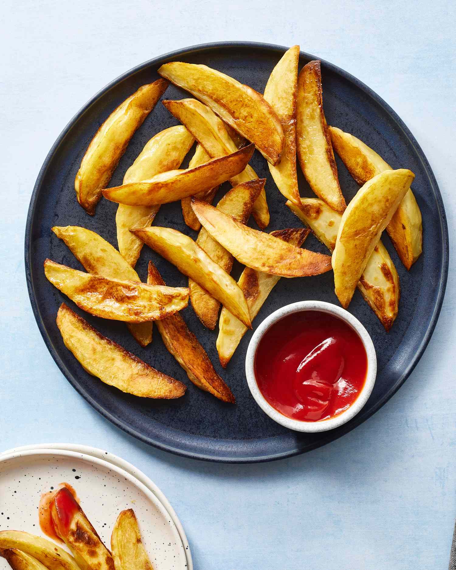 Potato wedge french fries