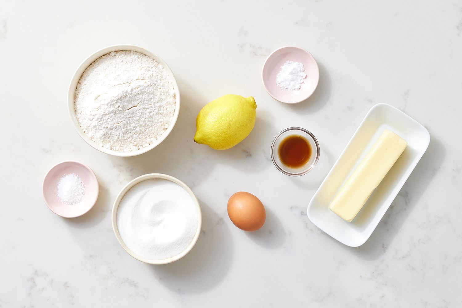 Glazed Lemon Cookies ingredients