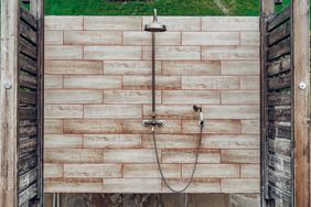 outdoor shower