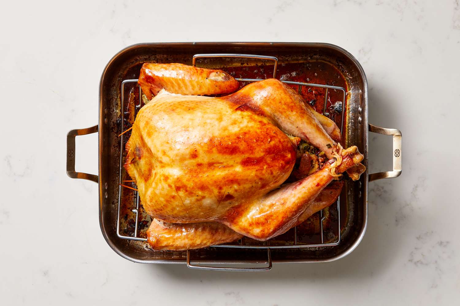 Perfect Roast Turkey with Cheesecloth Step 12b