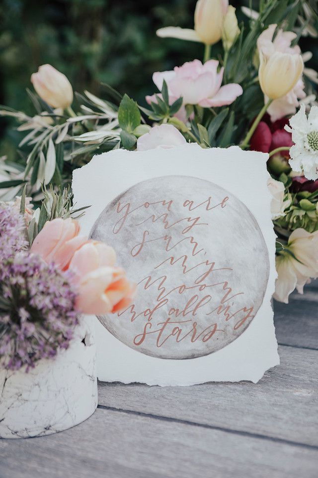 Celestial Wedding Moon Sign