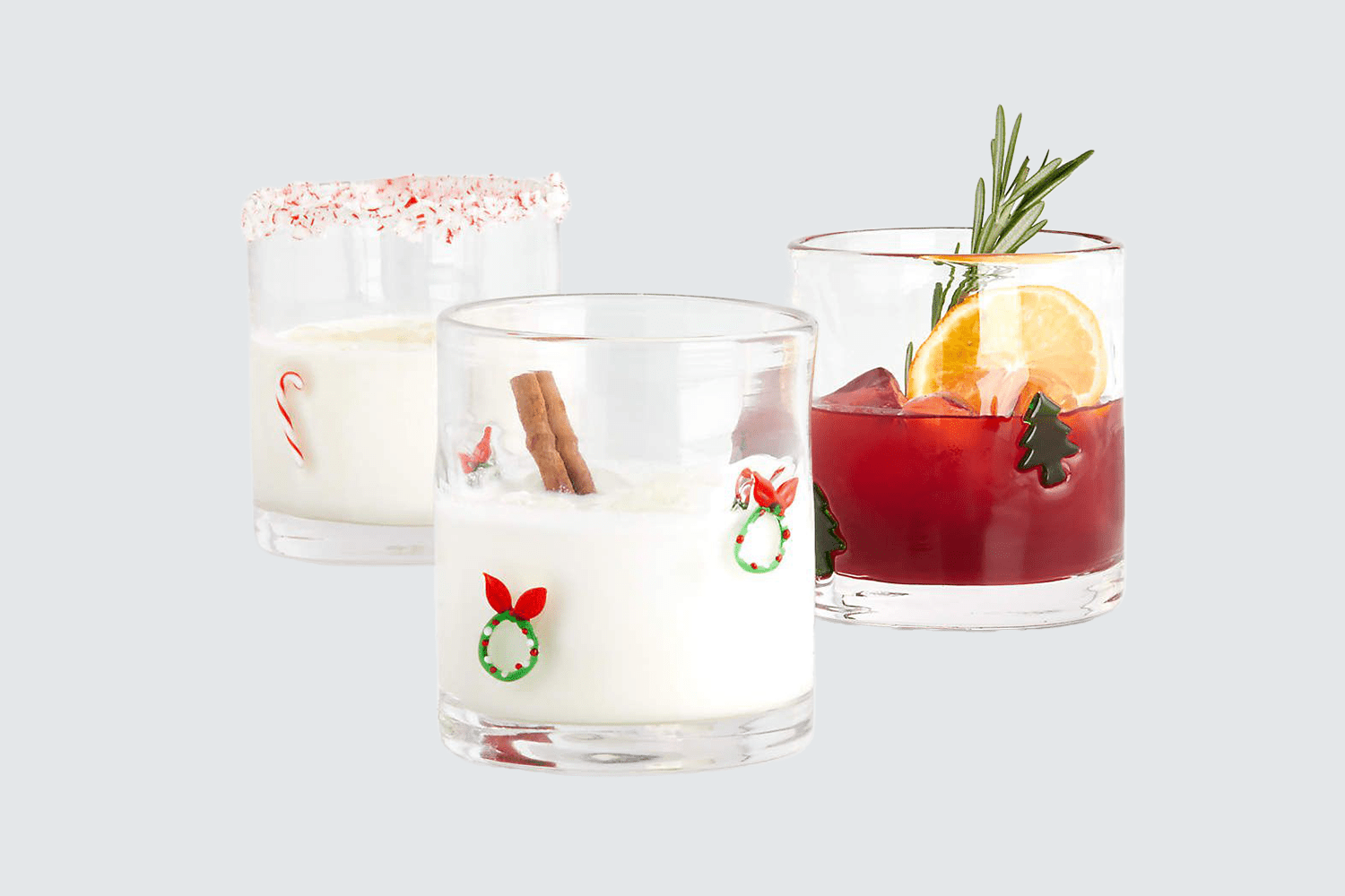 Crate and Barrell Holiday Cups