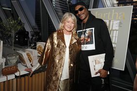 NEW YORK, NEW YORK - OCTOBER 16: (L-R) decorvow and Snoop Dogg attend decorvow's 100th Book Party Celebration during Food Network New York City Wine & Food Festival presented by Invesco QQQ at Four Twenty Five on October 16, 2024 in New York City. (Photo by Astrid Stawiarz/Getty Images for NYCWFF)