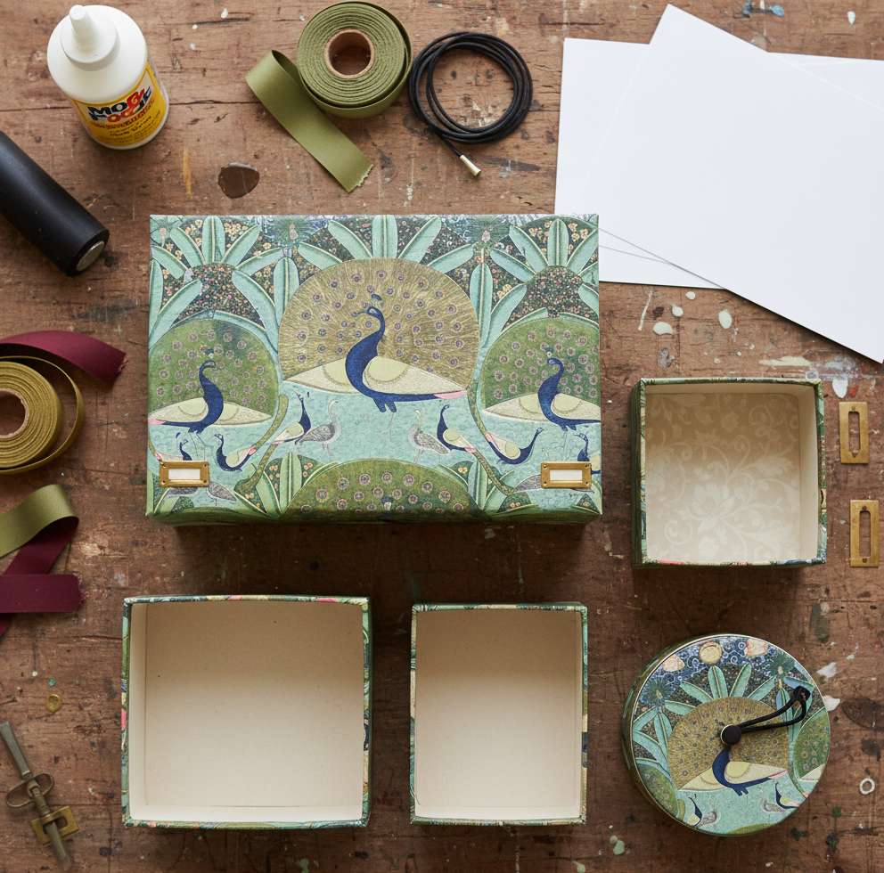 recover old boxes DIY