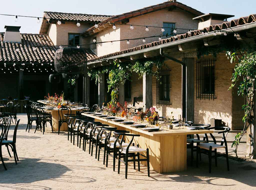 Rachel and Alex receptions tables