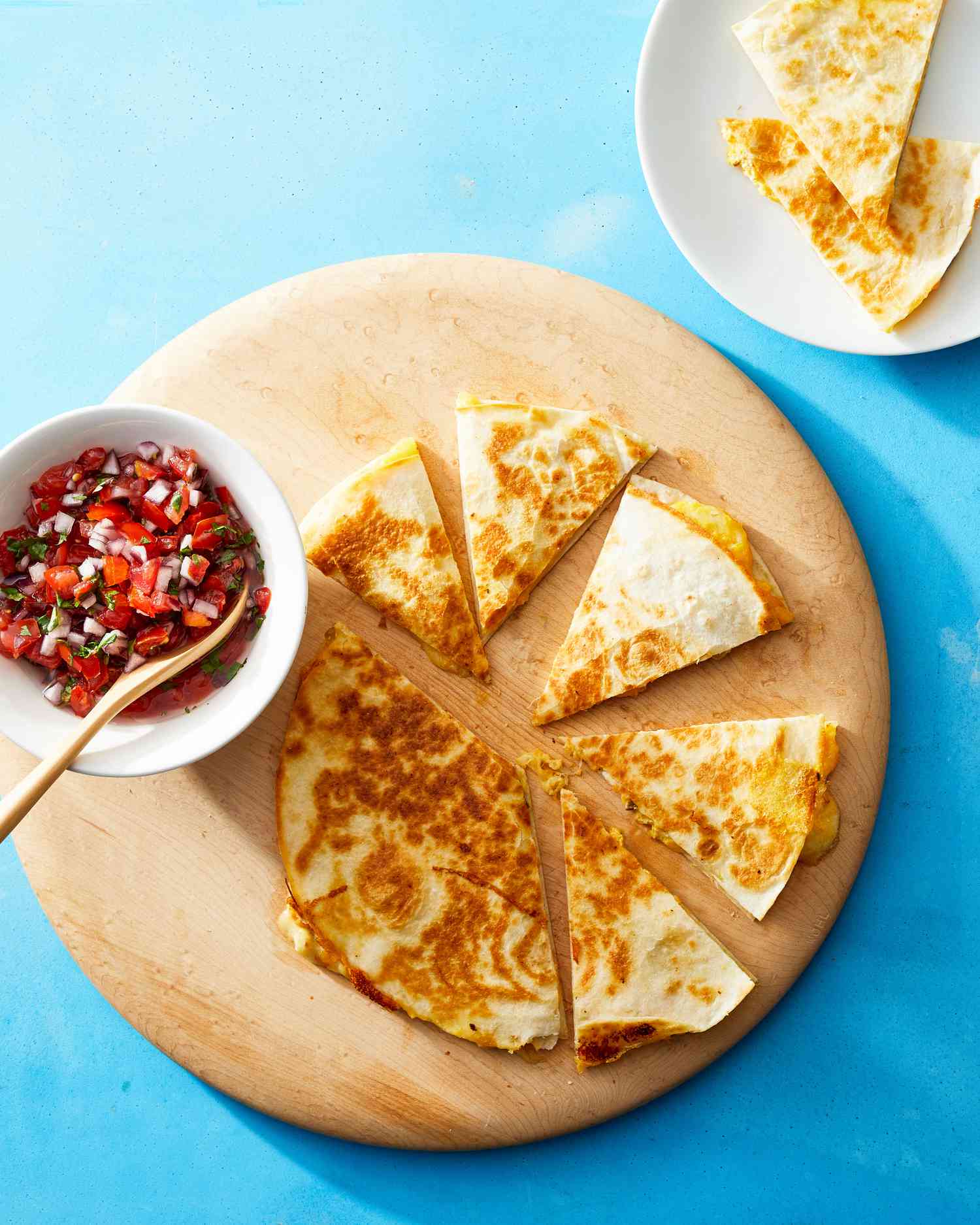 squash quesadilla