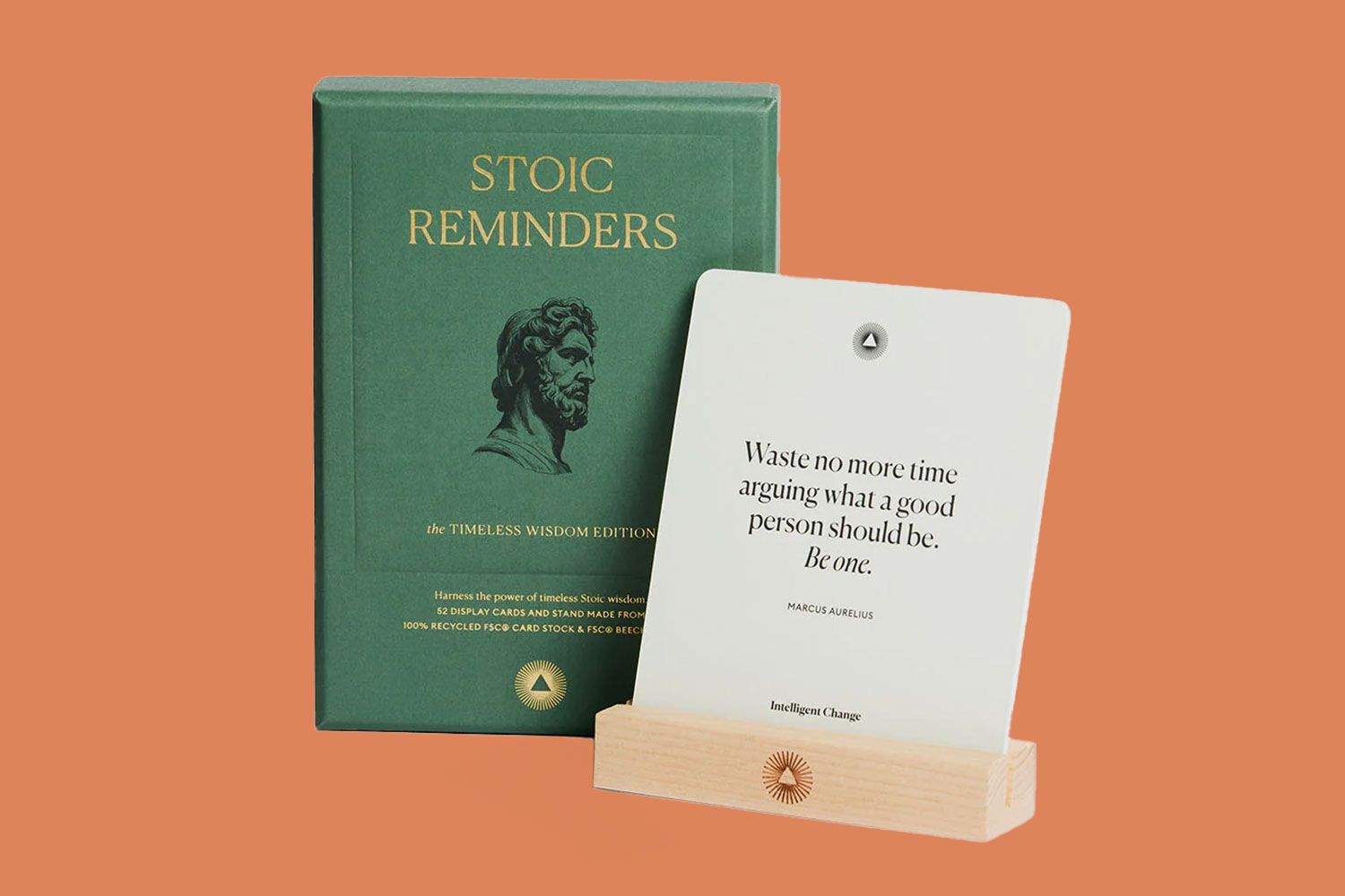 Intelligent Change Stoic Reminders Quote Cards