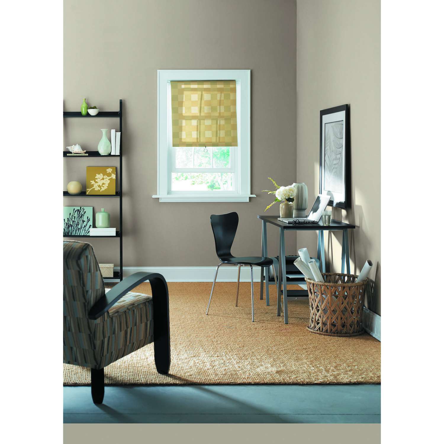 greige living room paint