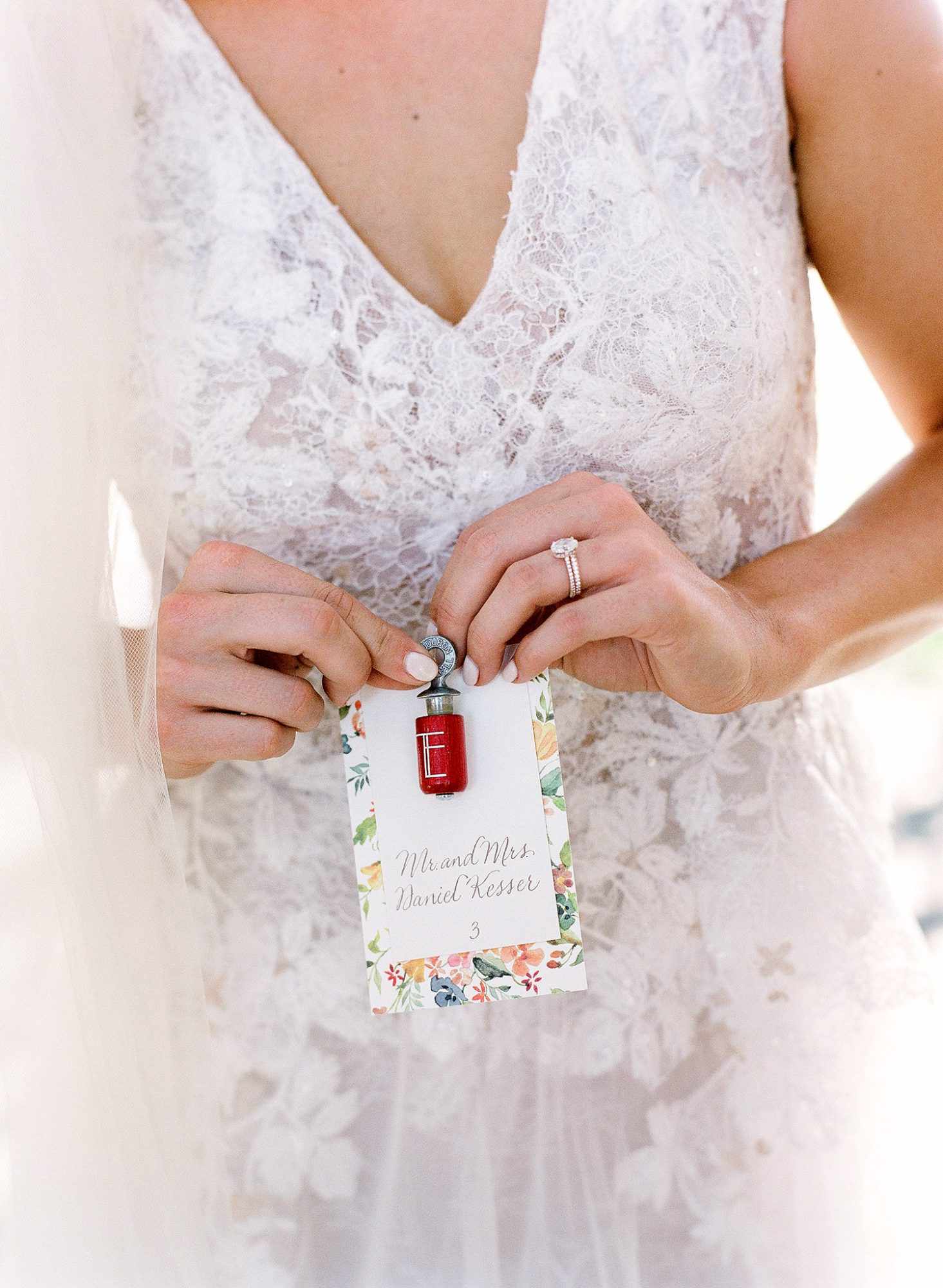 tamara erik wedding escort card