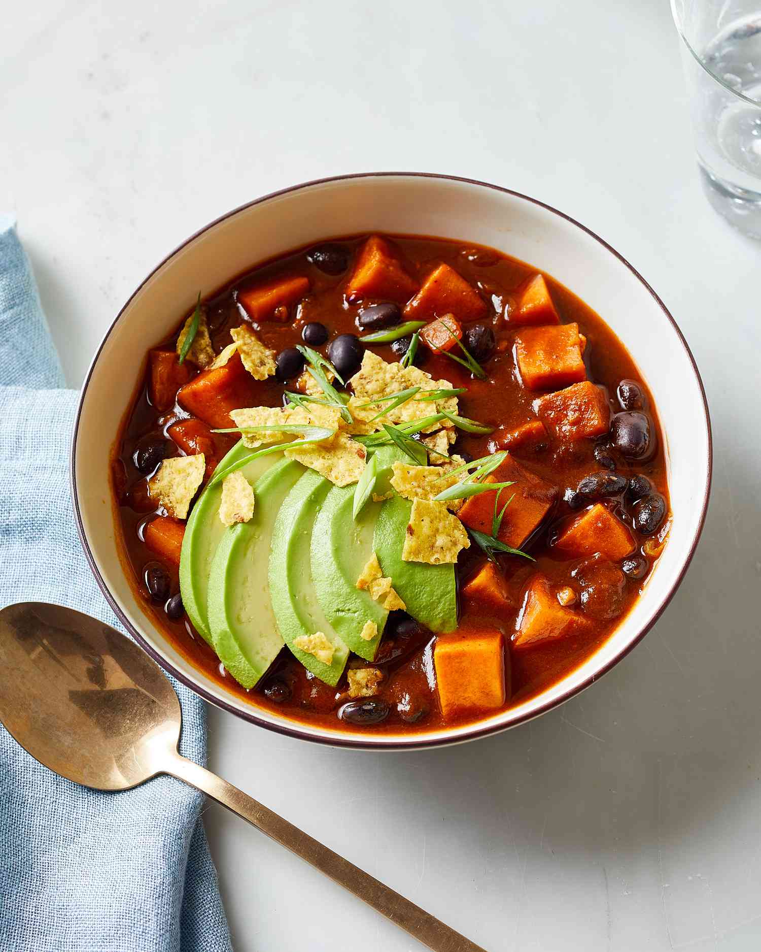 vegan sweet potato chili