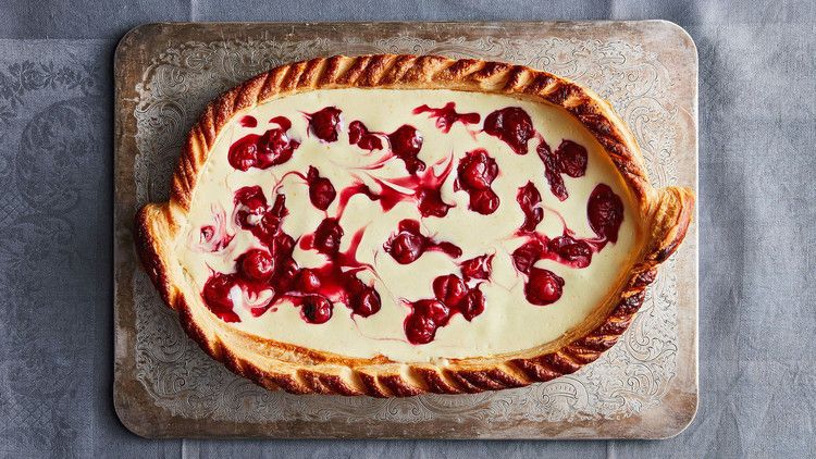 cherry cheese strudel pie