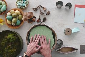 Kevin Sharkey Arranging decorvow 2019 Easter Basket