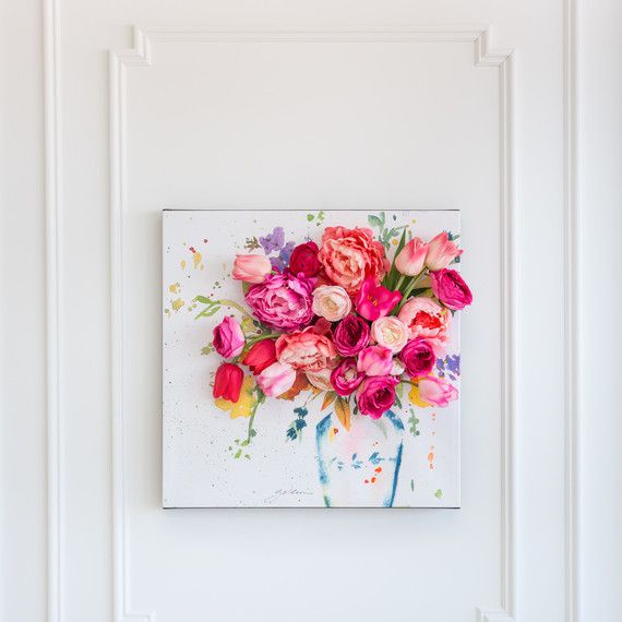 3d floral wall art